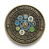 Winwin Industrial Co., Ltd is a professional factory specializing in producing metal coin, we can supply zinc alloy ,brass , aluminum material coins according to custom designs ,with different color and texture .